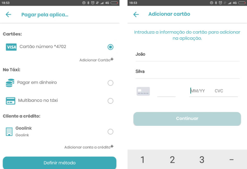 Está pronta a nova aplicação Taxi-Link para passageiros.